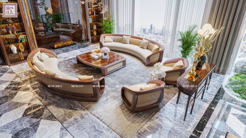 Báo giá thi công nội thất biệt thự đơn lập