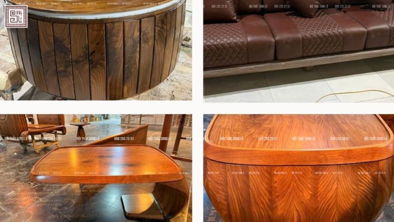 Kĩ thuật chế tác nội thất bo cong nghệ thuật