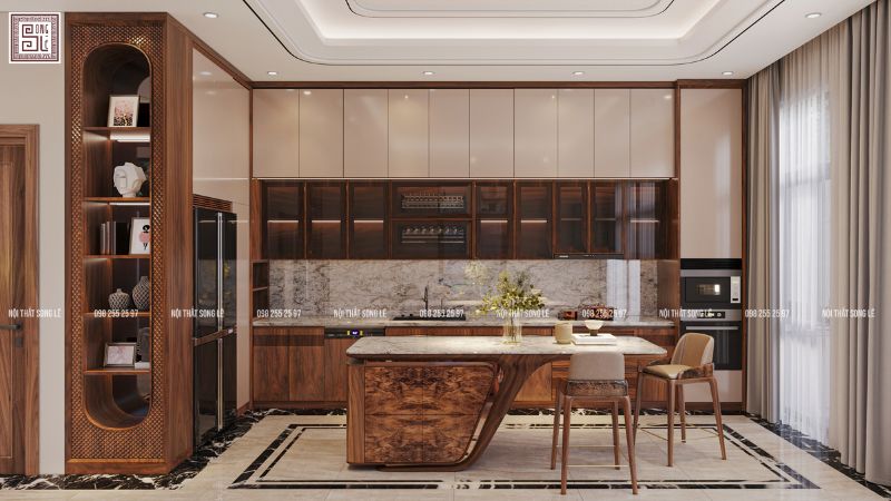 Lựa chọn tủ bếp phù hợp với căn hộ