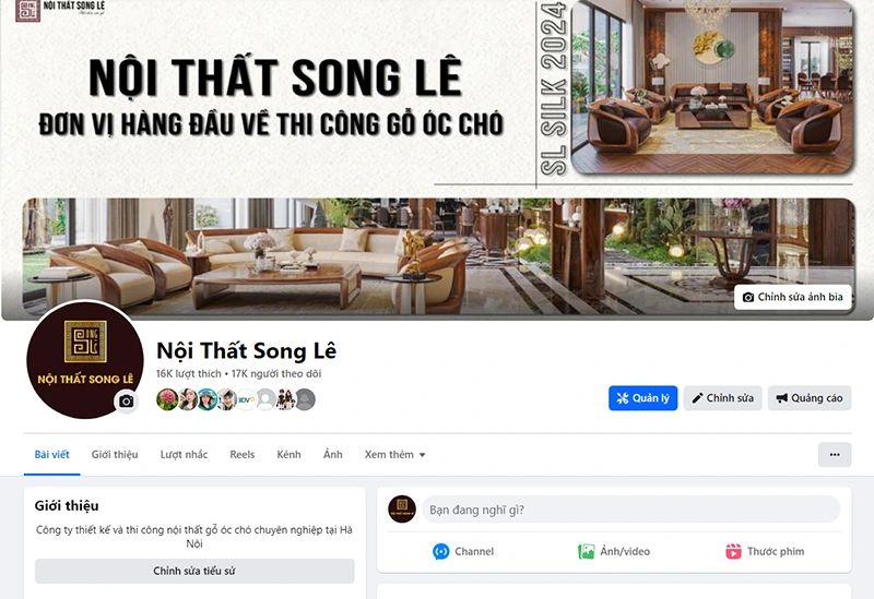 Facebook Nội Thất Song Lê