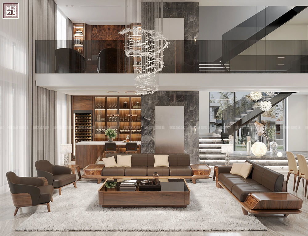 Sofa Module linh hoạt công năng