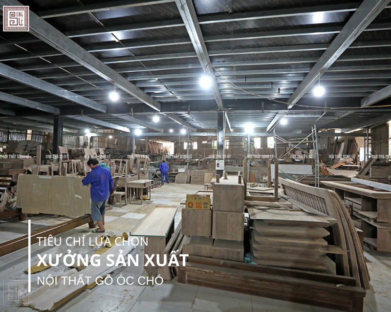 Tiêu chí lựa chọn xưởng sản xuất nội thất gỗ óc chó uy tín tại Hà Nội 
