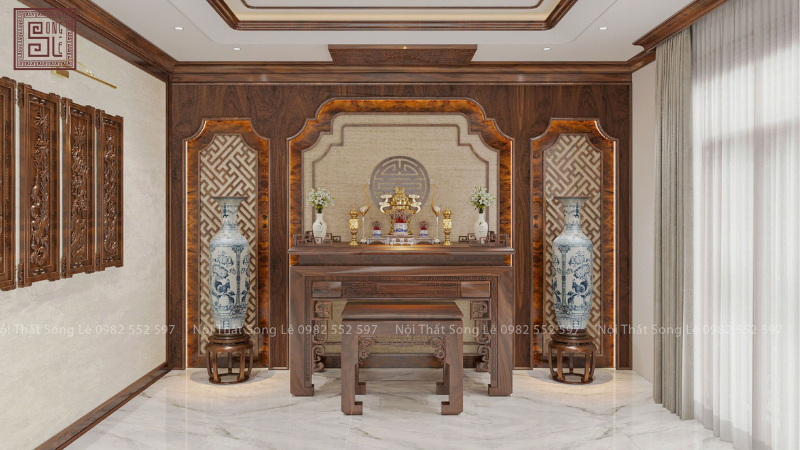 Bộ sưu tập thiết kế nội thất phòng thờ