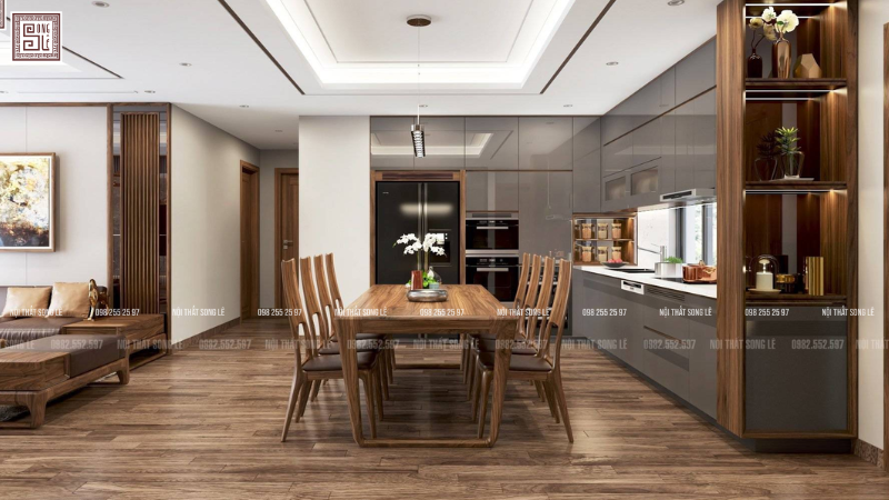 Thiết kế nội thất chung cư phong cách hiện đại
