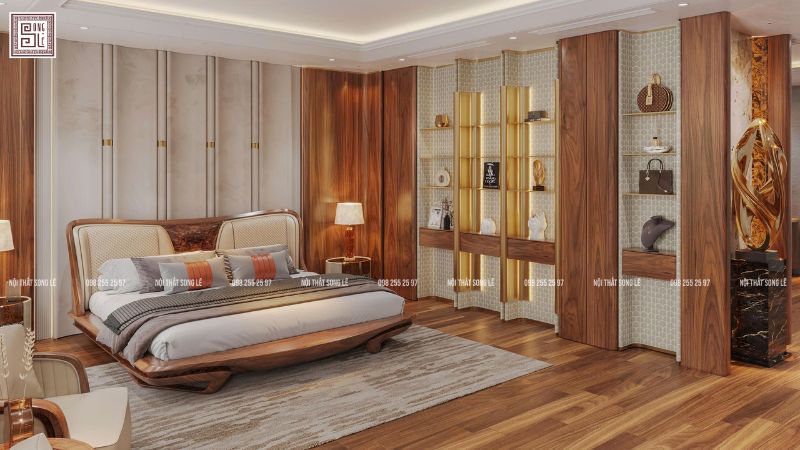 Thiết kế mẫu căn hộ theo phong cách hiện đại 