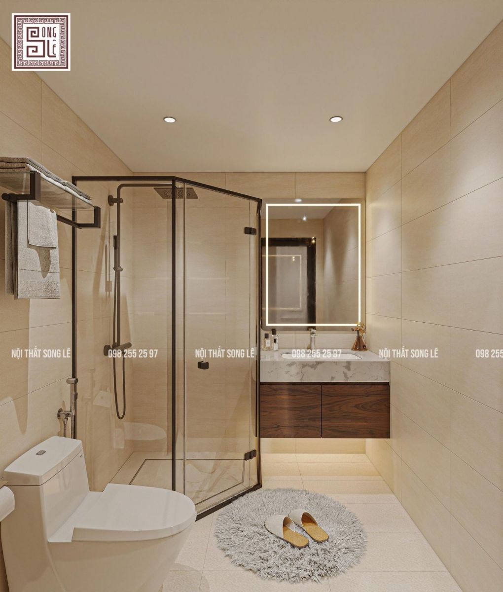 Thiết kế nhà vệ sinh chung cư