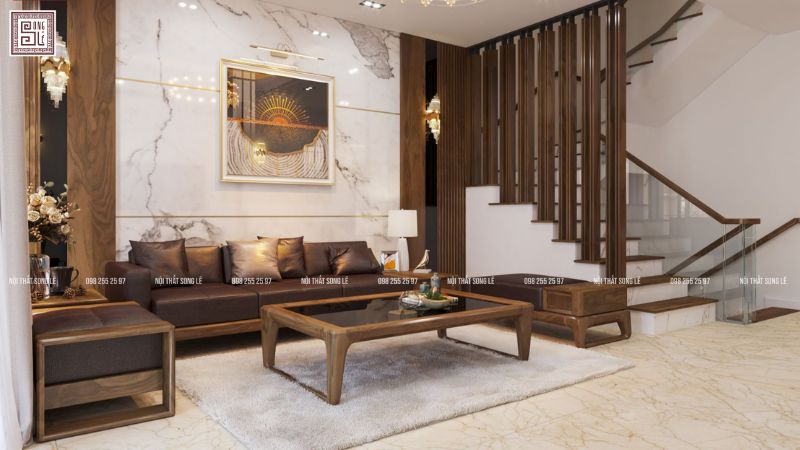 Thiết kế nội thất nhà phố phong cách tối giản