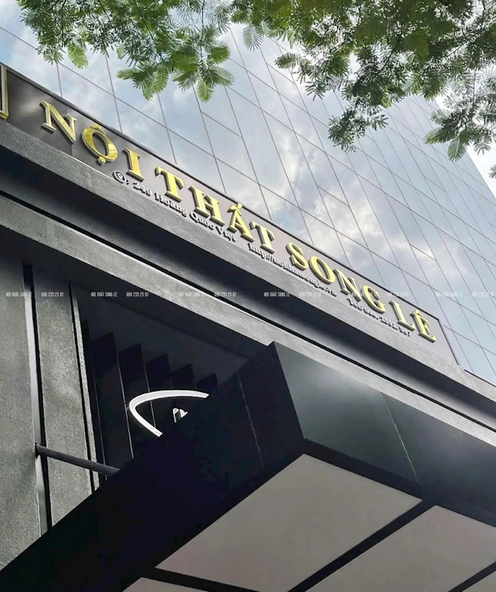 showroom nội thất gỗ óc chó Hà Nội