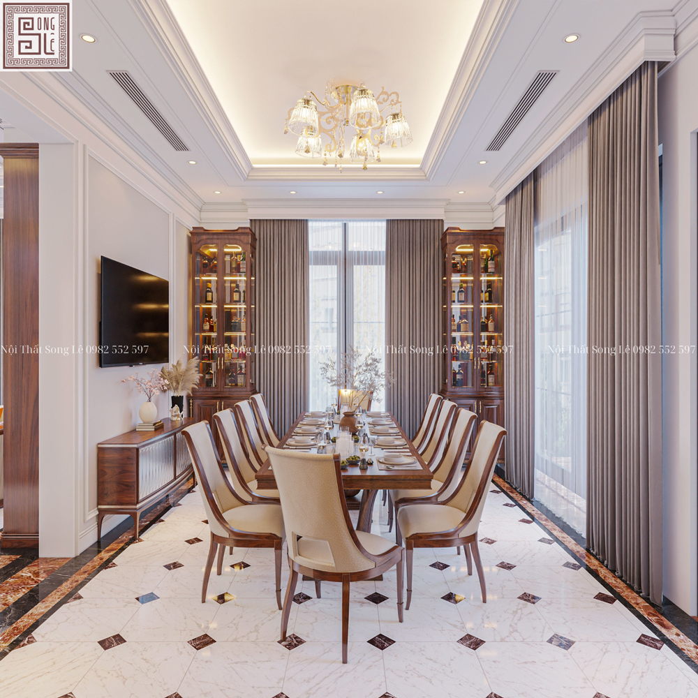 Thiết kế thi công nội thất biệt thự Thanh Vân Villa - Vũng Tàu