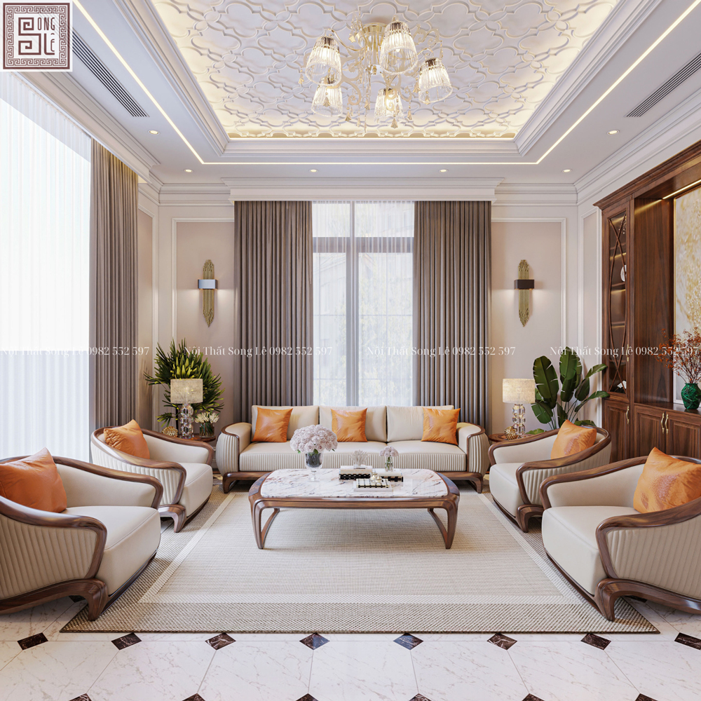 Thiết kế thi công nội thất biệt thự Thanh Vân Villa - Vũng Tàu