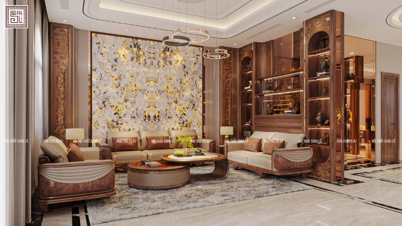 Ý tưởng thiết kế không gian phòng khách chung cư 